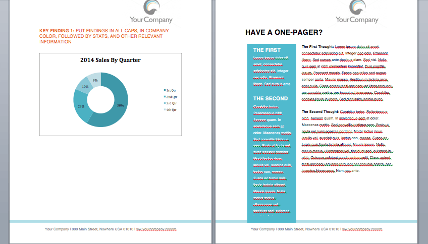 White Paper Template Example